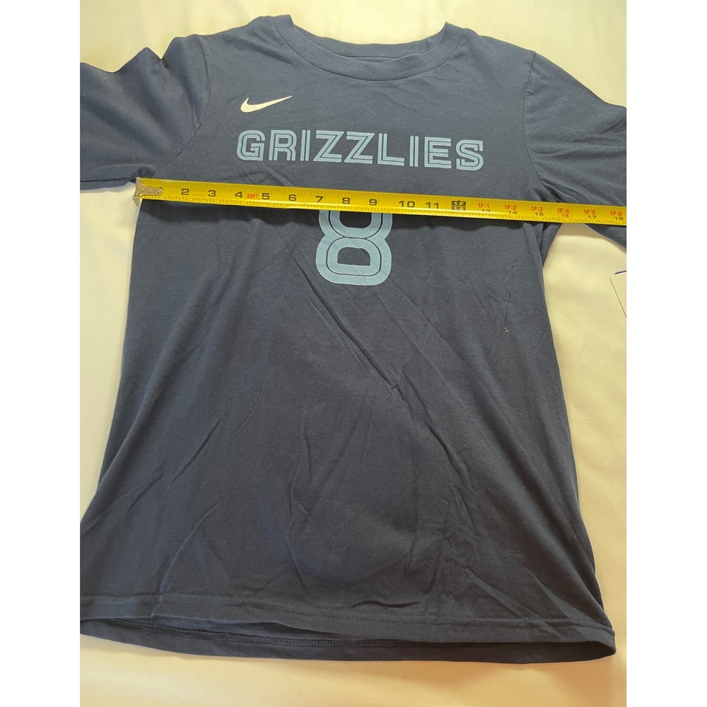 Nike Memphis Grizzlies Jaren Jackson Jr 8 NBA Youth T-Shirt Navy Blue M 10/12 - Picture 5 of 7